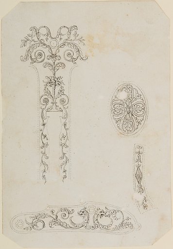 Four Designs for the Decoration of Firearms