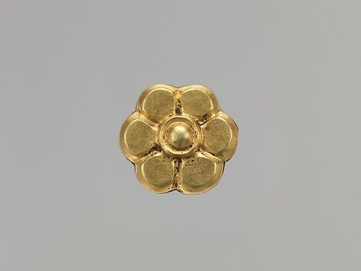 Flower-Shaped Plaque