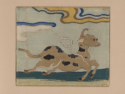 Square with Fantastic Animal