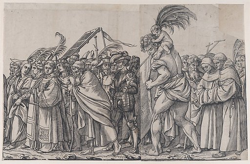 Section G: Martyrs Holding Palm Branches, from "The Triumph of Christ"