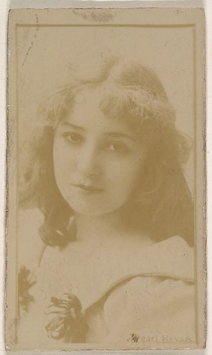Pearl Revare, from the Actresses series (N245) issued by Kinney Brothers to promote Sweet Caporal Cigarettes