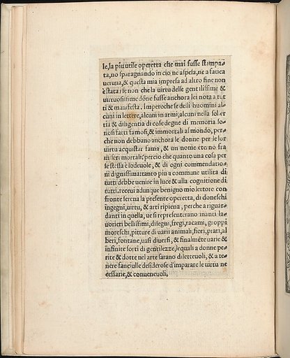 Esemplario di lavori, page 2 (verso)