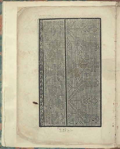 Opera Nova Universali intitulata Corona di racammi, page 4 (verso)