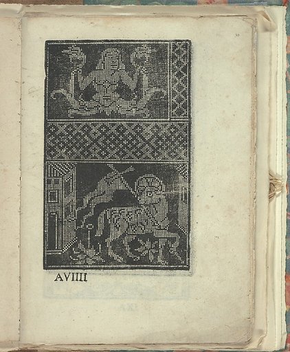 Opera Nova Universali intitulata Corona di racammi, page 10 (recto)