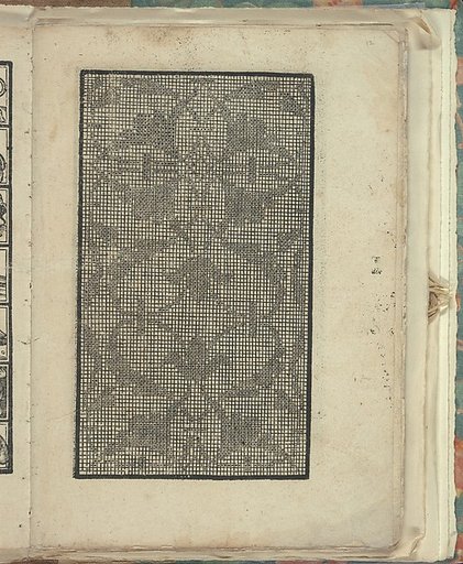 Opera Nova Universali intitulata Corona di racammi, page 12 (recto)