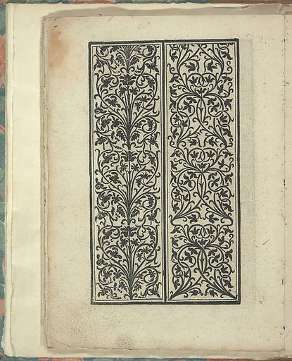 Opera Nova Universali intitulata Corona di racammi, page 18 (verso)
