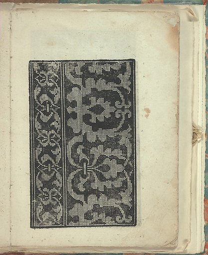 Opera Nova Universali intitulata Corona di racammi, page 22 (recto)