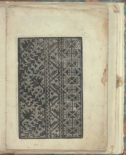 Opera Nova Universali intitulata Corona di racammi, page 24 (recto)