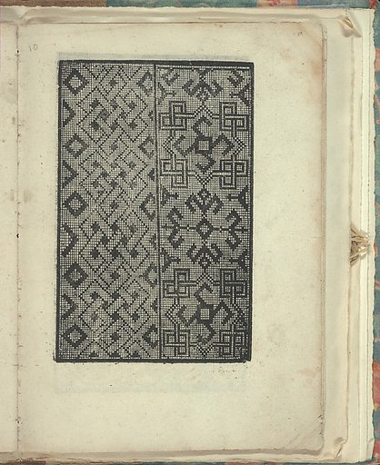 Opera Nova Universali intitulata Corona di racammi, page 29 (recto)