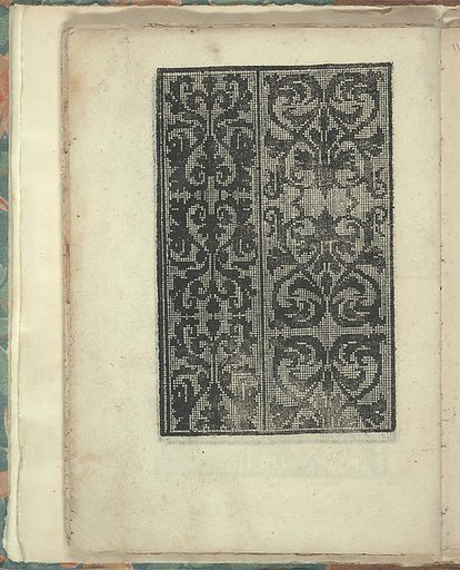 Opera Nova Universali intitulata Corona di racammi, page 29 (verso)