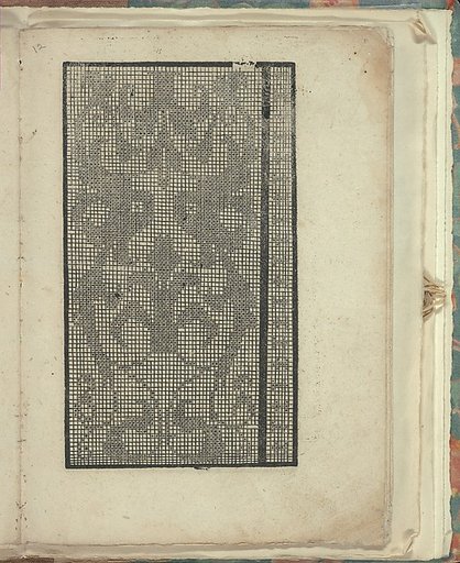 Opera Nova Universali intitulata Corona di racammi, page 31 (recto)