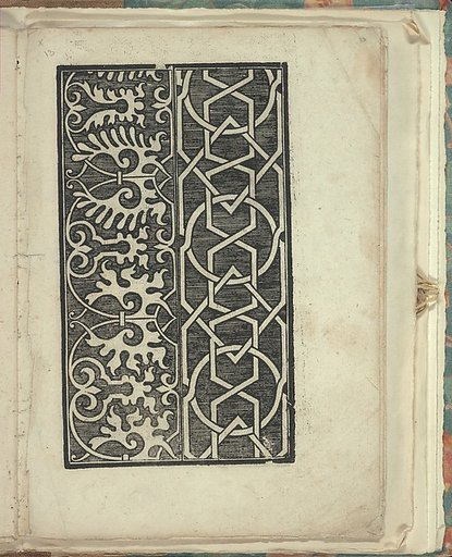 Opera Nova Universali intitulata Corona di racammi, page 32 (recto)