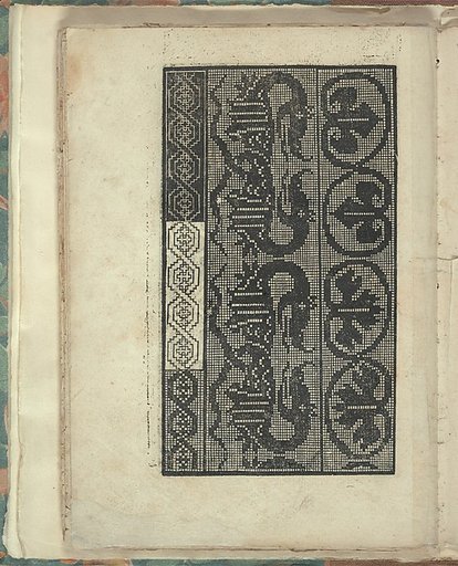 Opera Nova Universali intitulata Corona di racammi, page 32 (verso)