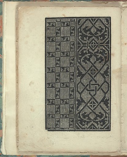 Opera Nova Universali intitulata Corona di racammi, page 33 (verso)