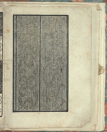 Opera Nova Universali intitulata Corona di racammi, page 36 (recto)