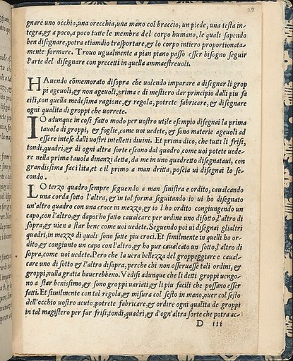 Essempio di recammi, page 27 (recto)