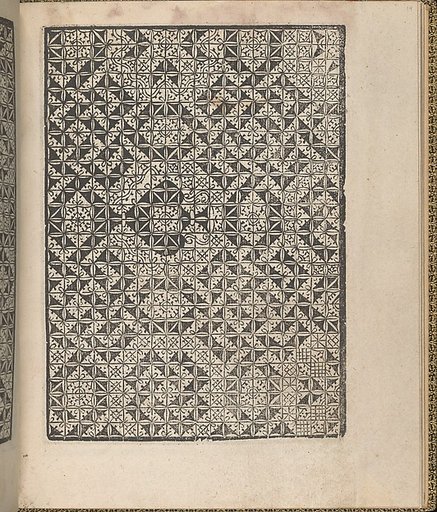 Giardineto novo di punti tagliati et gropposi per exercitio & ornamento delle donne (Venice 1554), page 14 (recto)