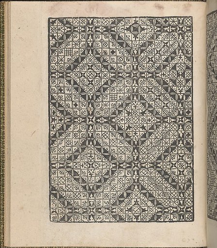Giardineto novo di punti tagliati et gropposi per exercitio & ornamento delle donne (Venice 1554), page 16 (verso)