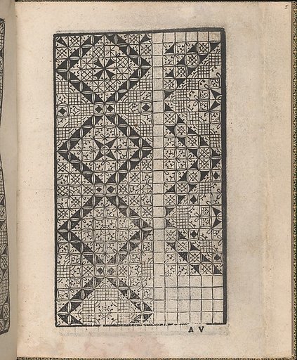 Ornamento delle belle & virtuose donne, page 3 (verso)