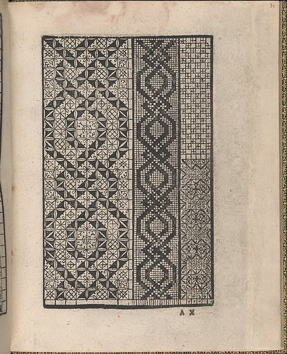 Ornamento delle belle & virtuose donne, page 6 (recto)