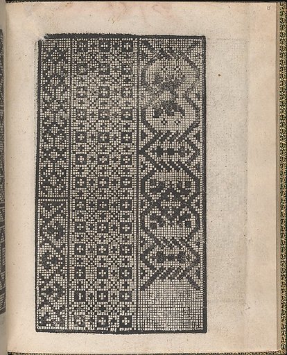 Ornamento delle belle & virtuose donne, page 8 (verso)