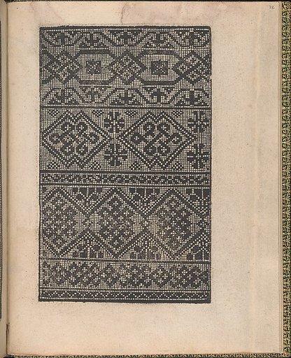 Ornamento delle belle & virtuose donne, page 12 (recto)