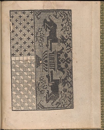Ornamento delle belle & virtuose donne, page 13 (recto)