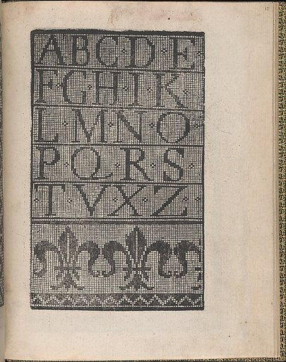 Ornamento delle belle & virtuose donne, page 18 (recto)