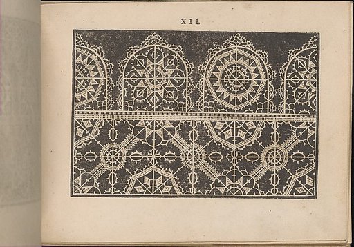 Prima Parte de' Fiori, e Disegni di varie sorti di Ricami Moderni, page 12 (recto)