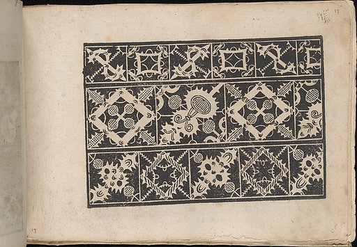 Fiori di Ricami Nuovamente Posti in Luce, page 17 (recto)