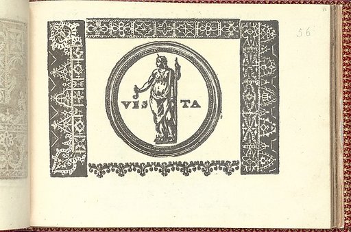 Corona delle Nobili et Virtuose Donne: Libro I-IV, page 56 (recto)