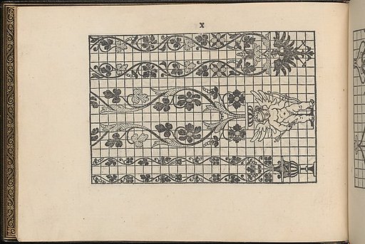 La Vera Perfettione del Disegno di varie sorti di recami, page 5 (verso)