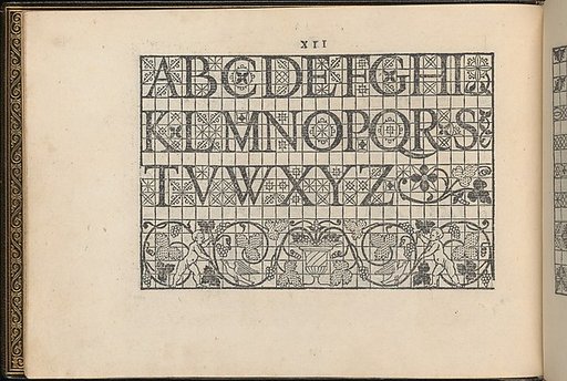 La Vera Perfettione del Disegno di varie sorti di recami, page 6 (verso)