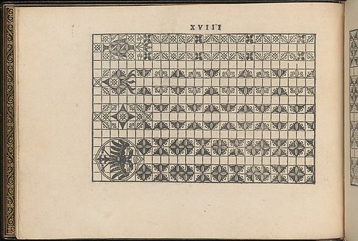 La Vera Perfettione del Disegno di varie sorti di recami, page 9 (verso)