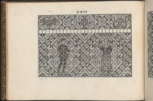 La Vera Perfettione del Disegno di varie sorti di recami, page 11 (verso)