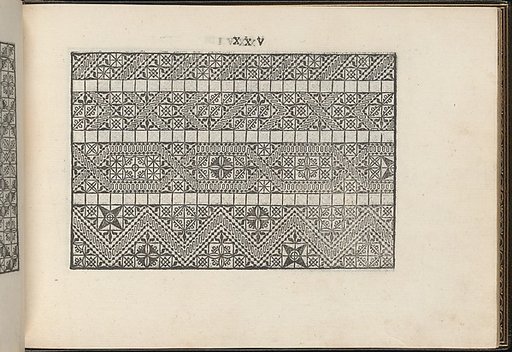 La Vera Perfettione del Disegno di varie sorti di recami, page 13 (recto)