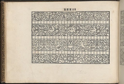 La Vera Perfettione del Disegno di varie sorti di recami, page 16 (verso)