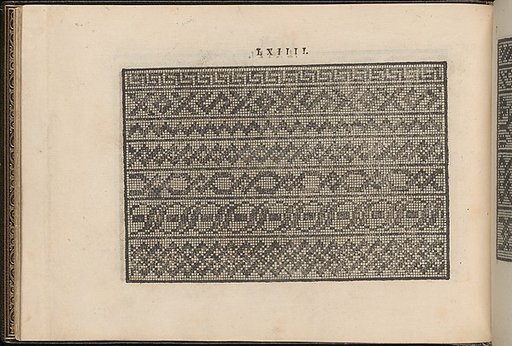 La Vera Perfettione del Disegno di varie sorti di recami, page 32 (verso)