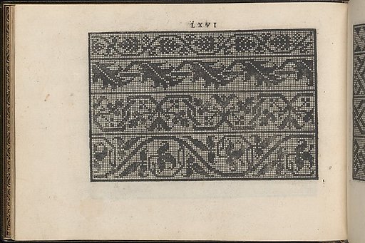 La Vera Perfettione del Disegno di varie sorti di recami, page 33 (verso)