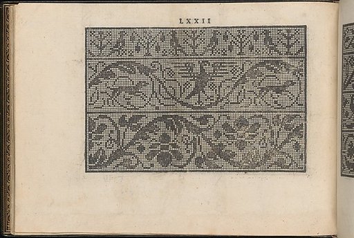 La Vera Perfettione del Disegno di varie sorti di recami, page 36 (verso)