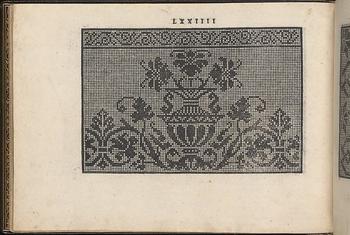 La Vera Perfettione del Disegno di varie sorti di recami, page 37 (verso)