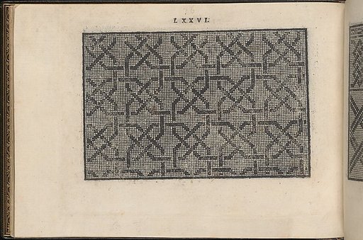 La Vera Perfettione del Disegno di varie sorti di recami, page 38 (verso)