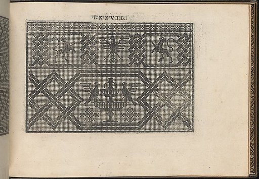 La Vera Perfettione del Disegno di varie sorti di recami, page 39 (recto)