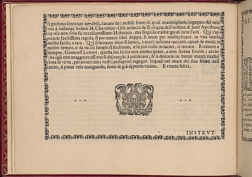 Ghirlanda: Di sei vaghi fiori scielti da piu famosi Giardini d'Italia, page 3 (verso)