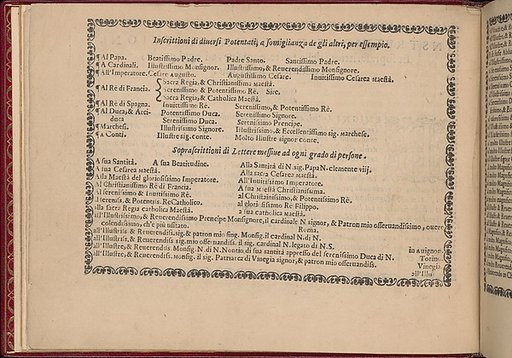 Ghirlanda: Di sei vaghi fiori scielti da piu famosi Giardini d'Italia, page 4 (verso)