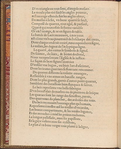La Pratique de l'Aiguille, page 3 (verso)