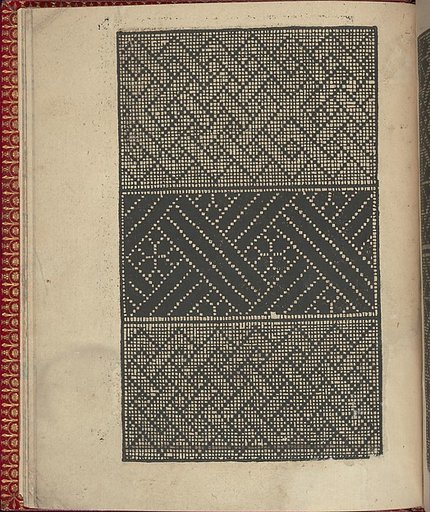 Ce est ung tractat de la noble art de leguille ascavoir ouvraiges de spaigne... page 5 (recto)