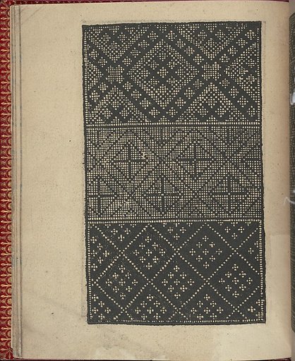 Ce est ung tractat de la noble art de leguille ascavoir ouvraiges de spaigne... page 9 (verso)