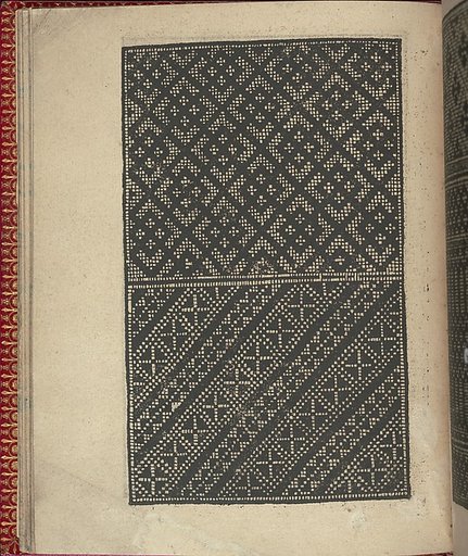 Ce est ung tractat de la noble art de leguille ascavoir ouvraiges de spaigne... page 17 (verso)