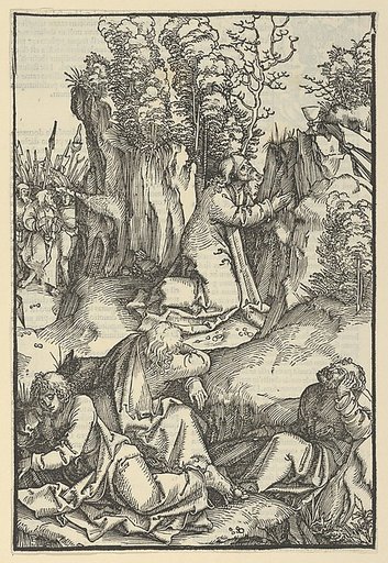 The Agony in the Garden, from Speculum passionis domini nostri Ihesu Christi